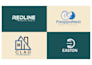 modern minimalist business logo design brand identity branding kit